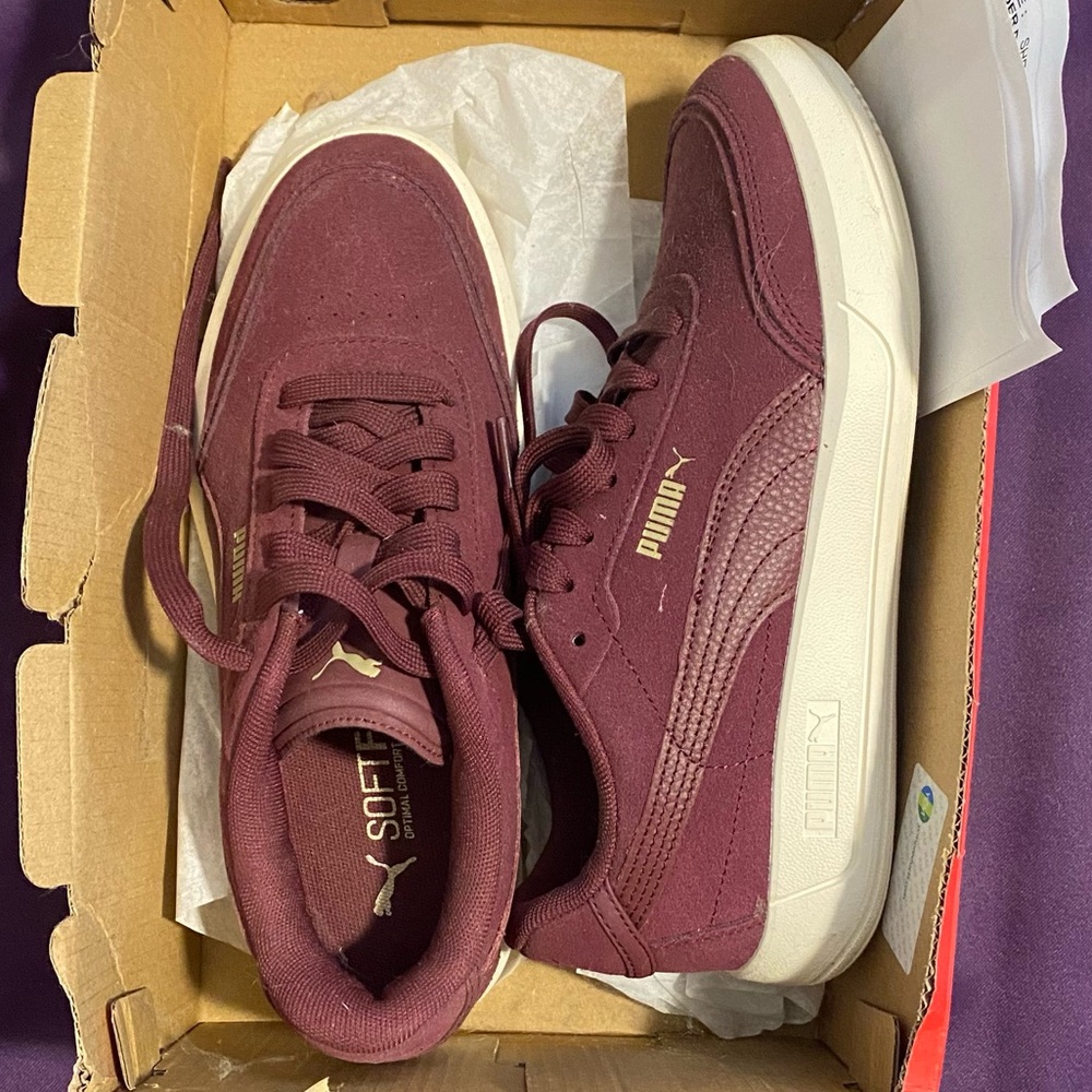 Puma Club Pearl SD in Red and Gold